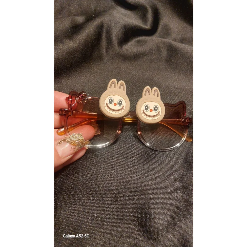 Lalabubu Sunglasses Brown and Pink